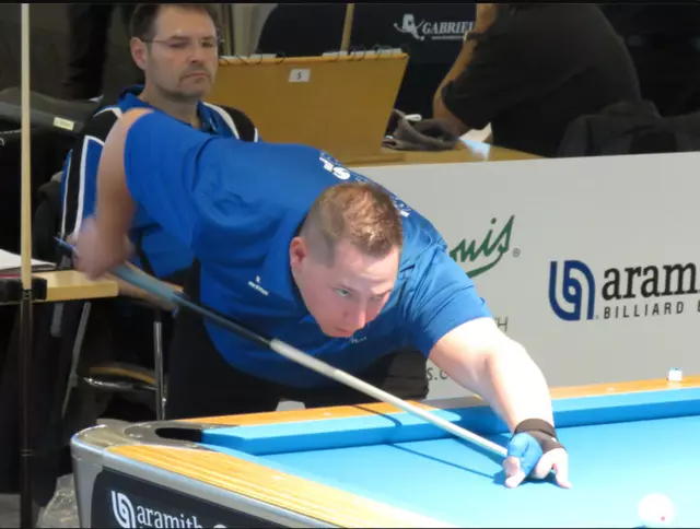 Markus Kamuf aus Östringen ist Deutscher Meister im Pool-Billard